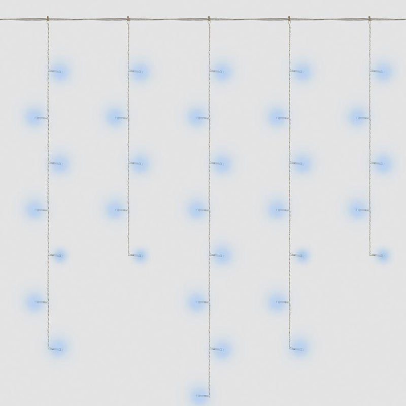 Уличная светодиодная гирлянда Feron Занавес 230V синий без мерцания CL24 41628