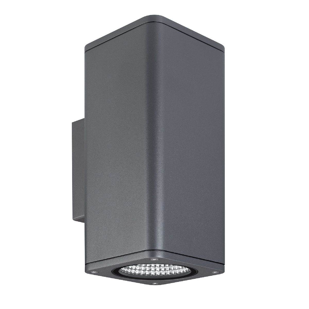 Уличный настенный светильник Arlight LGD-EVO-WALL-TWIN-S100x100-2x12W Day4000 (GR, 44 deg, 230V) 046194