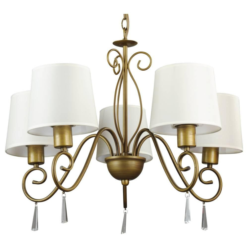 Подвесная люстра Arte Lamp Carolina A9239LM-5BR