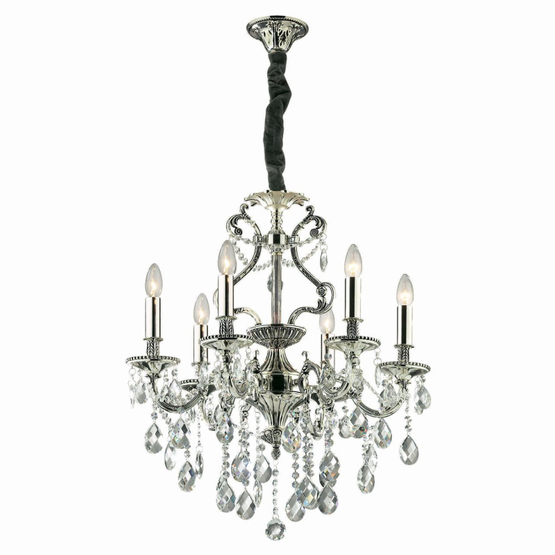 Подвесная люстра Ideal Lux Gioconda SP6 Argento 044927