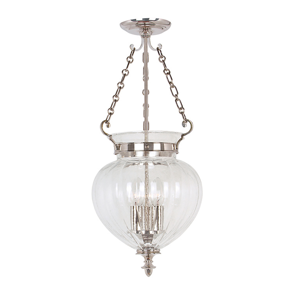 Подвесной светильник Elstead Lighting Finsbury park FP-P-M-POL-NCKL