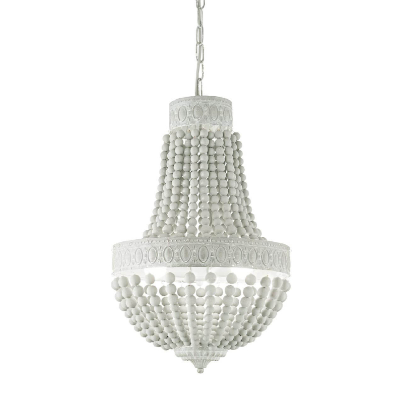 Подвесная люстра Ideal Lux Monet SP5 Bianco 162737