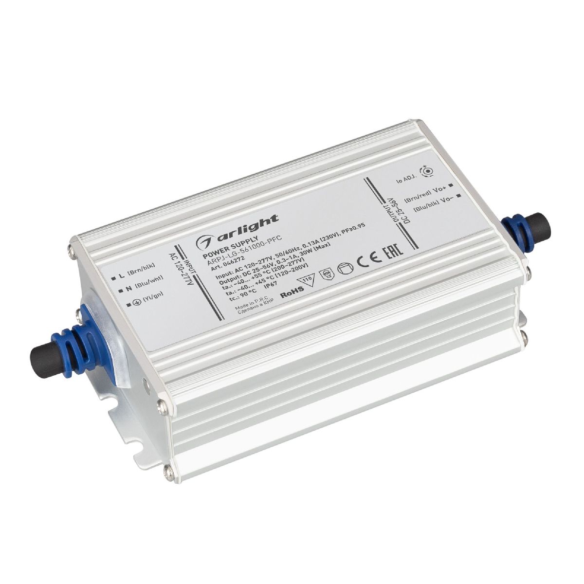 Блок питания Arlight ARPJ-LG-561000-PFC (30W, 25-56V, 0.3-1.0A) 046272