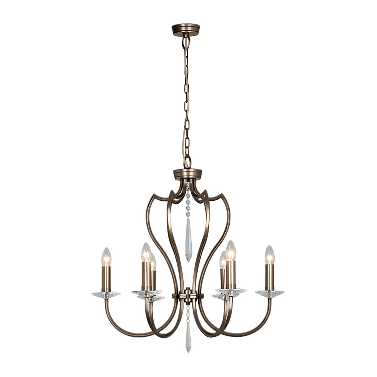 Подвесная люстра Elstead Lighting Pimlico PM6-DB