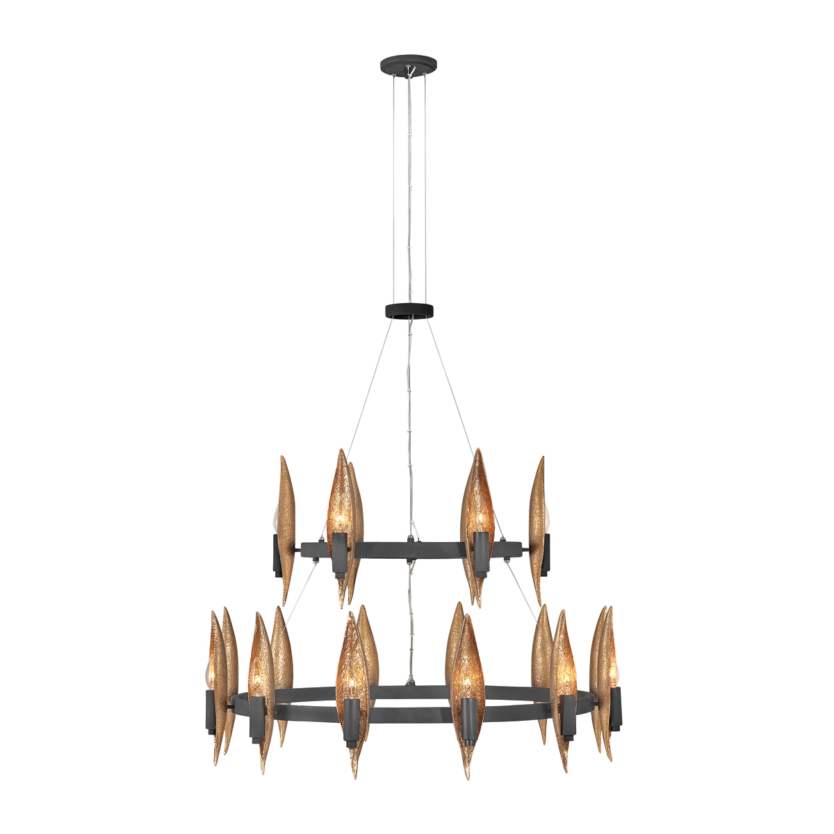 Подвесная люстра Hinkley Willow QN-WILLOW18-CBK