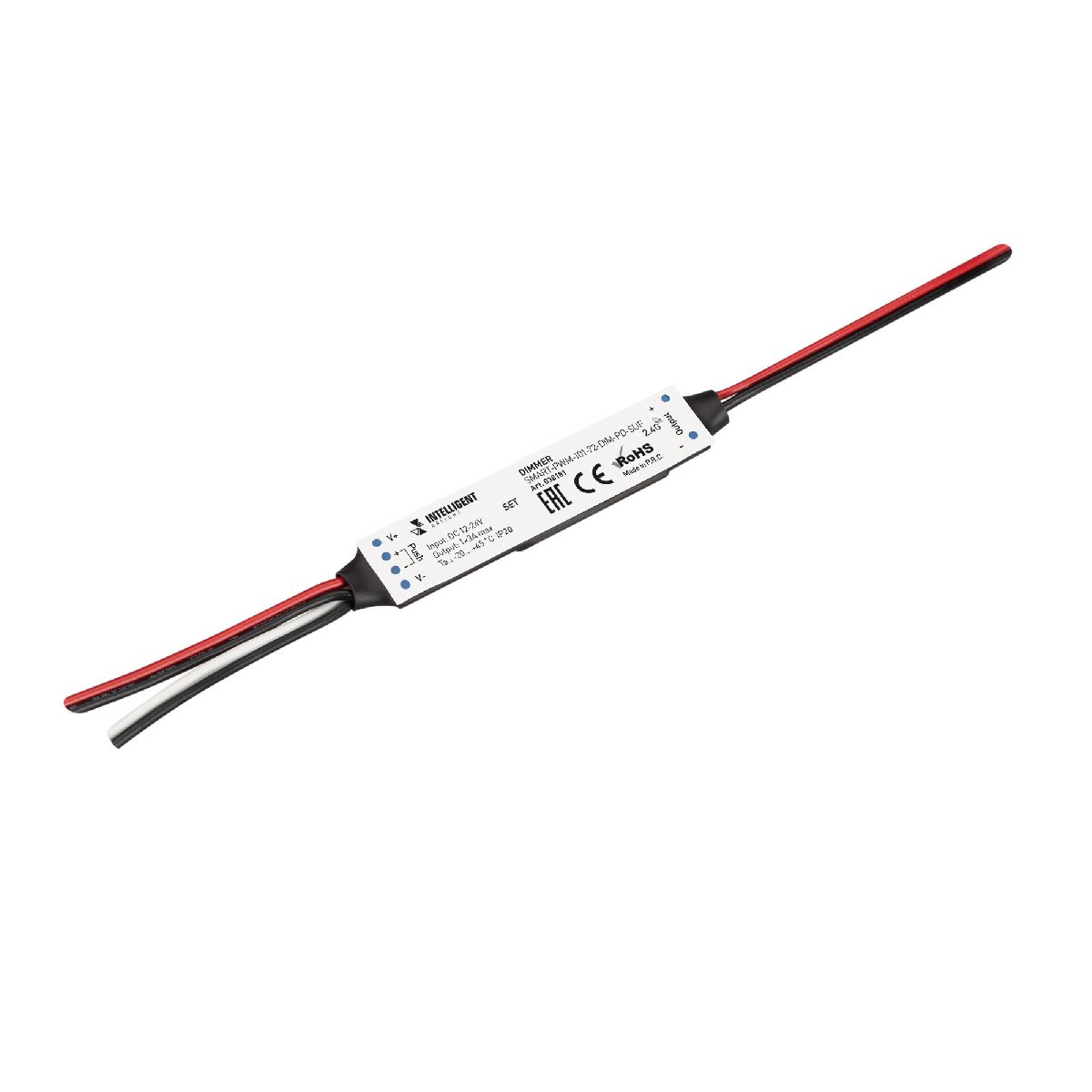 Диммер Arlight SMART-PWM-101-72-DIM-PD-SUF (12-24V, 1x3A, SS, 2.4G) (IARL, Пластик) 038181