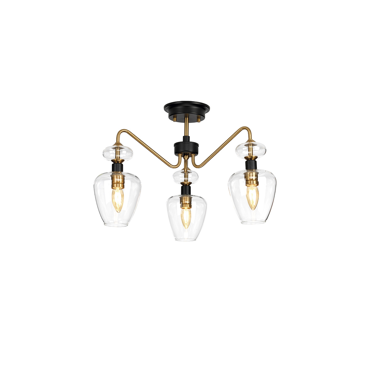 Люстра на штанге Elstead Lighting Armand DL-ARMAND-SF3-AB