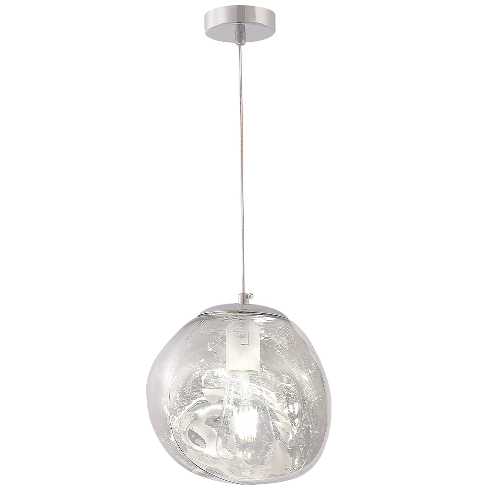 Подвесной светильник Crystal Lux MALAGA SP1 D200 CHROME