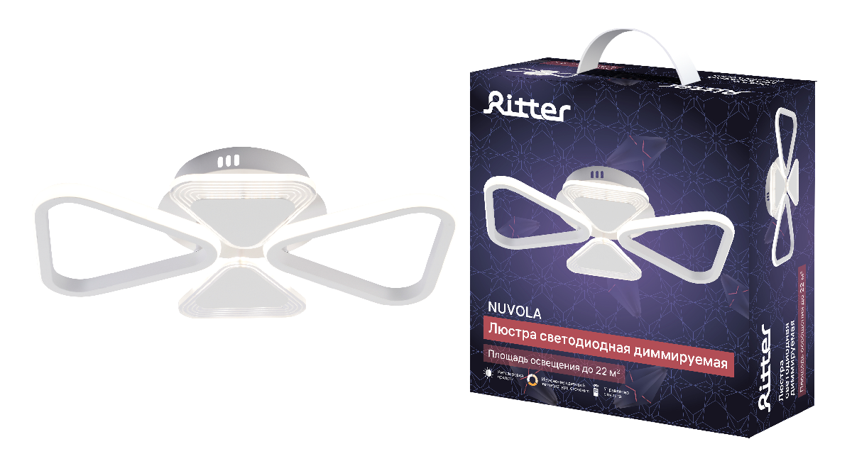 Потолочная люстра Ritter Nuvola 52938 9