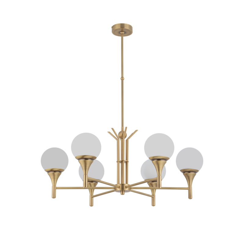 Люстра на штанге Kutek Meleze MEL-ZW-6(P)