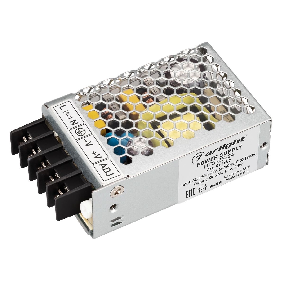 Блок питания Arlight HTS-25-24 (24V, 1.1A, 25W, IP20) 041457