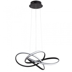 Подвесной светодиодный светильник Arte Lamp Swing A7040SP-4BK