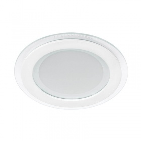 Встраиваемый светодиодный светильник Arlight LT-R160WH 12W Day White 016568