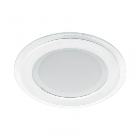 Встраиваемый светодиодный светильник Arlight LT-R160WH 12W Warm White 016571