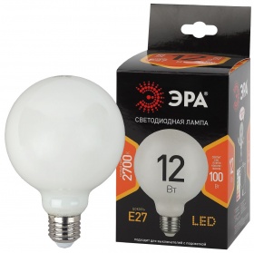 Лампа светодиодная Эра E27 12W 2700K F-LED G95-12w-827-E27 OPAL Б0047036