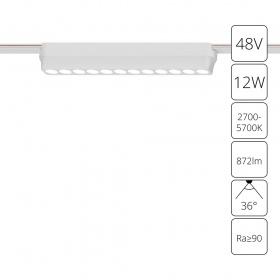Трековый магнитный светильник Arte Lamp Rapid A2954PL-1WH