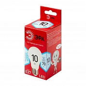 Лампа светодиодная Эра E27 10W 4000K LED A60-10W-840-E27 R Б0049635