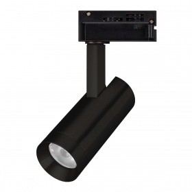 Трековый однофазный светильник Arlight LGD-SPOT-2TR-R45-7W Warm3000 (BK, 24 deg, 230V) 042539