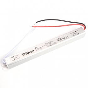 Трансформатор для светодиодной ленты Feron LB001 24Вт 12В IP20 48011