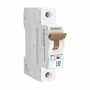 Автоматический выключатель 1P 20 A C 4,5 kА Werkel W901P204 4690389192579 a062488