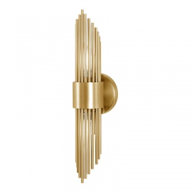 Настенный светильник Crystal Lux RUDOLFO AP2 BRASS