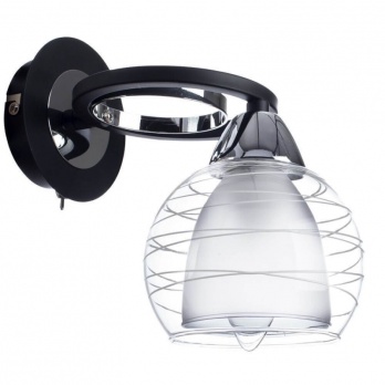 Бра Arte Lamp Ginevra A1604AP-1BK