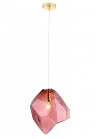 Подвесной светильник Crystal Lux NUESTRO SP1 GOLD/PINK