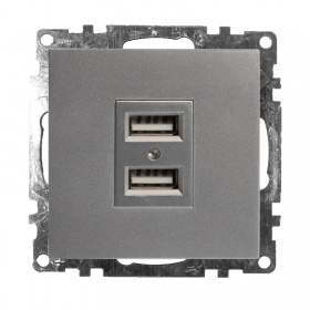 Розетка USB 2-местная Stekker Катрин 39588