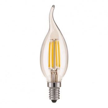 Лампа светодиодная филаментная Elektrostandard BLE1429 E14 9W 4200K прозрачная 4690389151293
