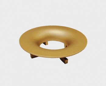 Кольцо декоративное Italline Uni eco IT02-001 ring gold