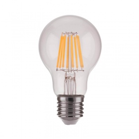Лампа светодиодная филаментная Elektrostandard E27 12W 3300K груша прозрачная 4690389041471