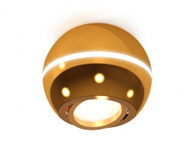 Накладной поворотный светильник с дополнительной подсветкой Ambrella Light Techno XS1105011 (C1105, N7004)