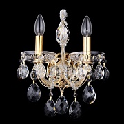 Бра Crystal Lux Isabel AP2 Gold/Transparent