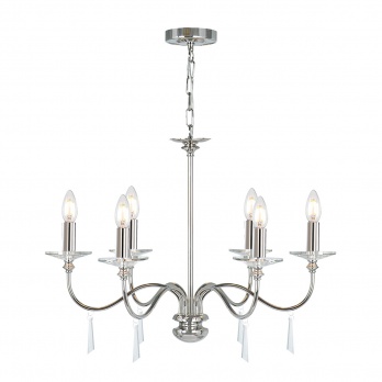 Подвесная люстра Elstead Lighting Finsbury park FP6-POL-NICKEL