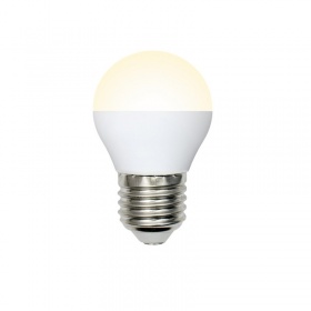 Лампа светодиодная (UL-00003829) Volpe E27 9W 3000K матовая LED-G45-9W/WW/E27/FR/NR