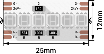 Светодиодная лента DesignLed DSG8A240-24-RGB-33 005762