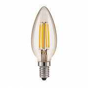 Лампа светодиодная филаментная Elektrostandard E14 7W 4200K прозрачная 4690389062896