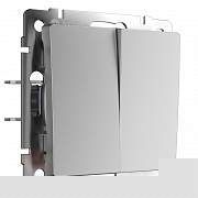 Перекрестный переключатель двухклавишный Werkel 4690389182181 W1123008 a058435