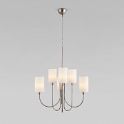 Подвесная люстра Eurosvet Abbey 60164/6 никель a065747