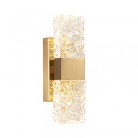 Настенный светильник Delight Wall lamp 88068W gold/clear