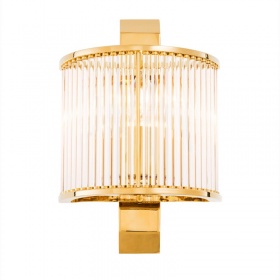 Настенный светильник Delight Collection Crystal bar KM0927W-1 gold