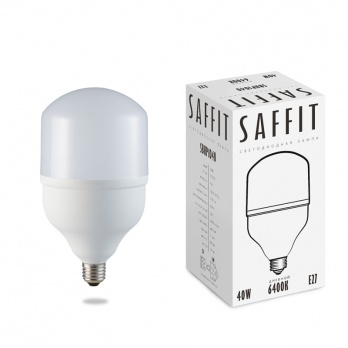 Лампа светодиодная Saffit SBHP1040 E27 40W 6400K 55093