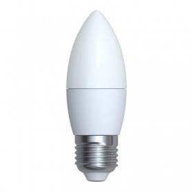 Лампа светодиодная (UL-00003798) Volpe E27 7W 4000K матовая LED-C37-7W/NW/E27/FR/NR