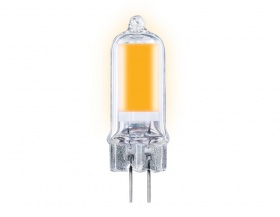 Лампа светодиодная филаментная Ambrella light G4 2,5W 3000K прозрачная 204501