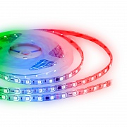 Комплект адресной светодиодной ленты Apeyron 24В 14,4Вт/м smd5050 60д/м IP65 5м RGB (адаптер питания, контроллер) 10-96