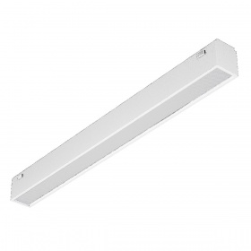 Трековый магнитный светильник Arlight MAG-VIBE-FLAT-L293-12W Warm3000 (WH, 100 deg, 48V) 044433