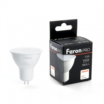 Лампа светодиодная Feron PRO LB-1610 MR16 G5.3 10W 6400K 38160