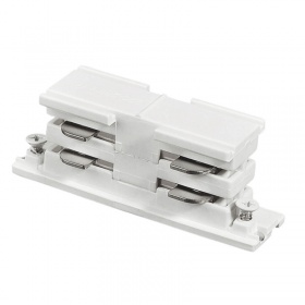 Коннектор прямой Ideal Lux Link Electrified Connector White 169637