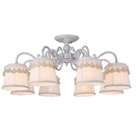 Потолочная люстра Arte Lamp Merletto A5709PL-8WG