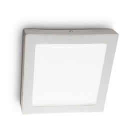 Настенно-потолочный светодиодный светильник Ideal Lux Universal 12W Square Bianco 138633